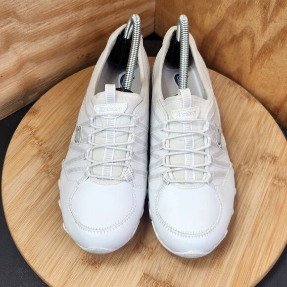 Skechers Womens Bikers Dream Come True Hands Free Slip In Sneakers - Picture 3 of 9